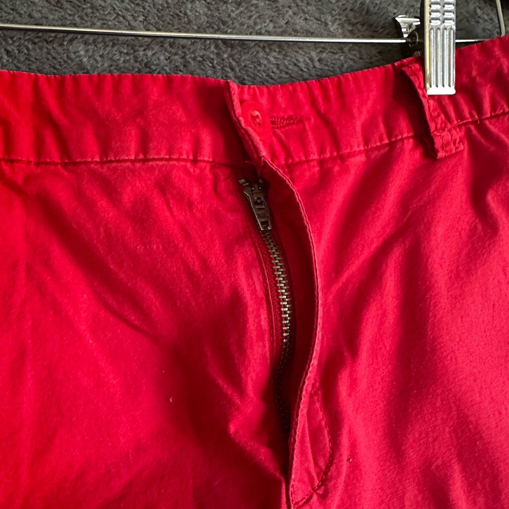 Liz Claiborne Red Casual Shorts Women’s Sz 10 - Picture 12 of 12